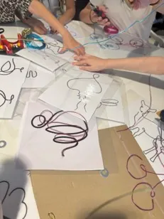 Animation avec les enfants du centre social