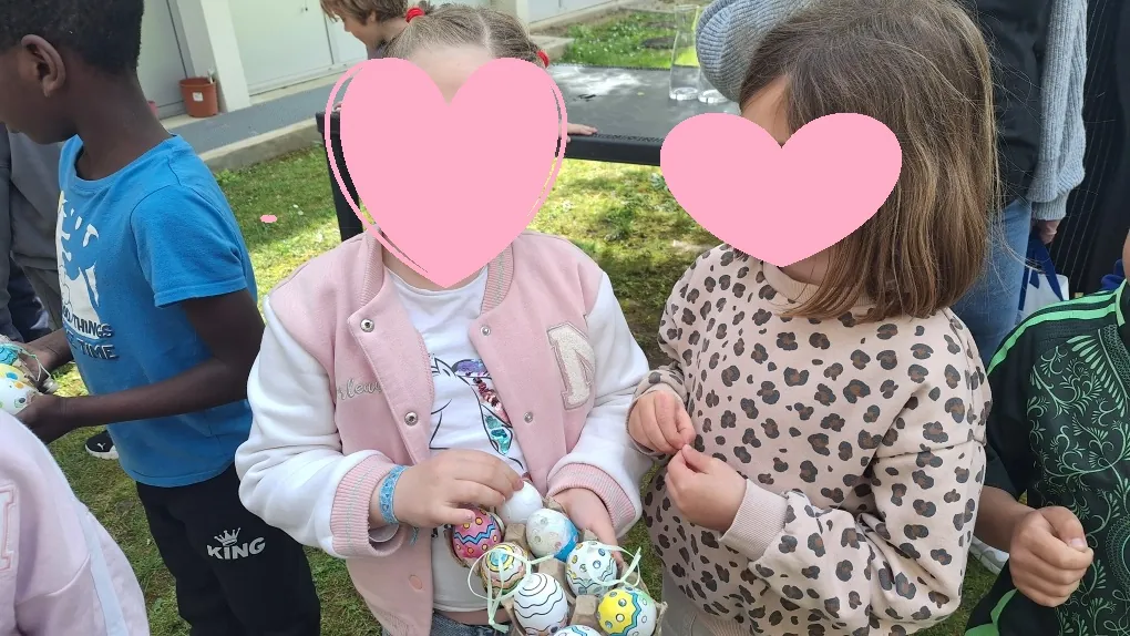 Chasse aux œufs avec l’école Louis Pergaud