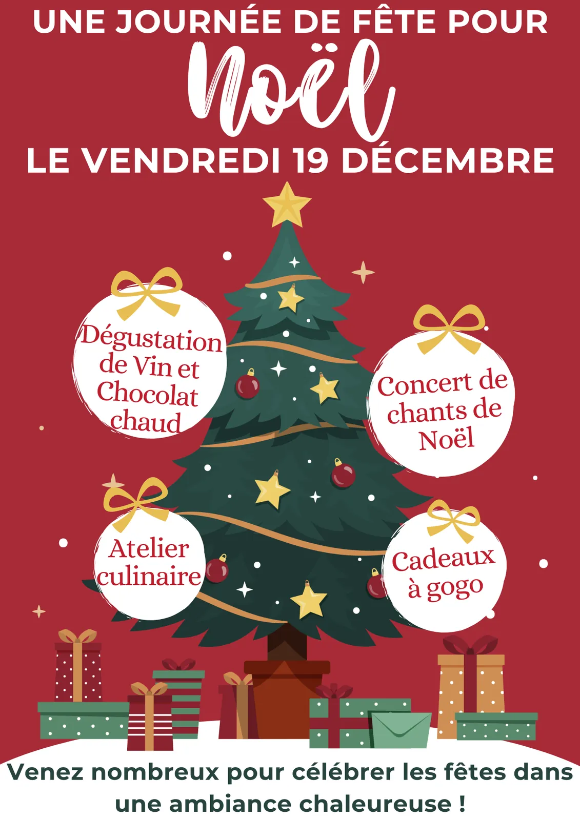 Les fêtes battent leur plein à la Résidence !