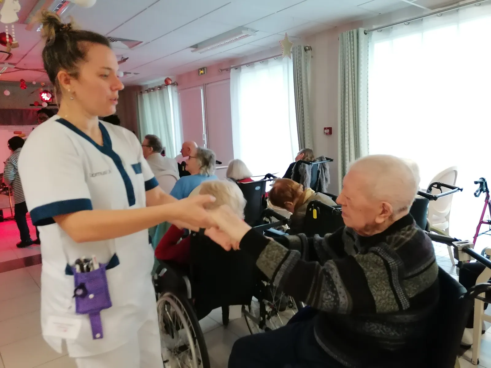 Cabar'Elle à l'EHPAD les Tourterelles d'Esbly