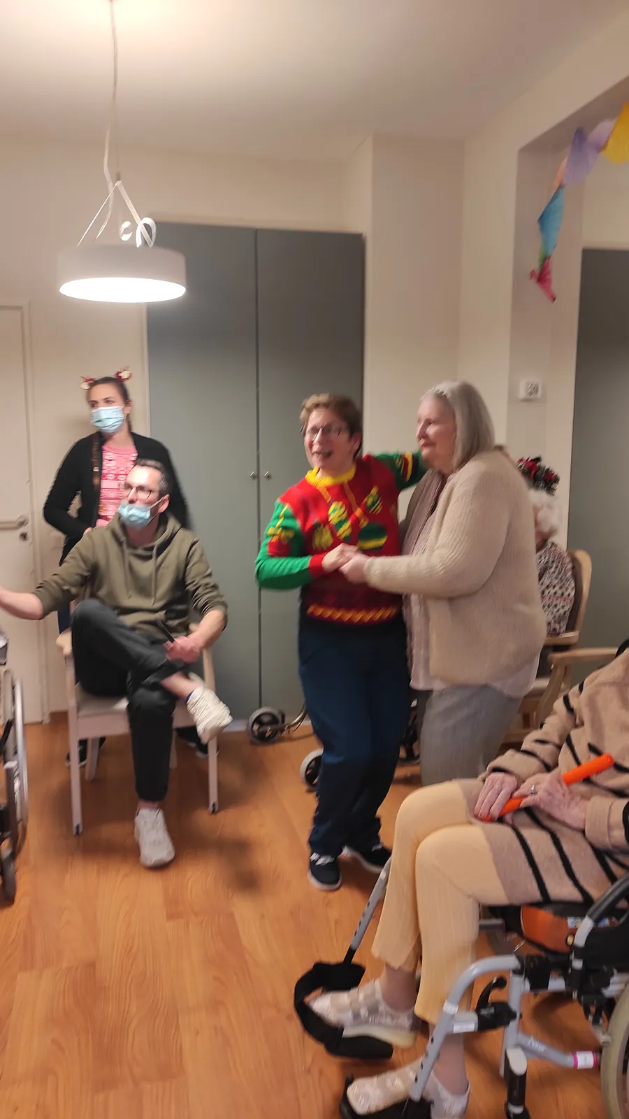 Un Karaoké festif à la résidence