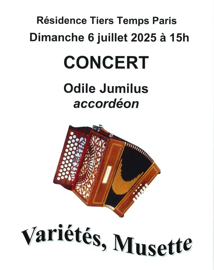 Le concert du dimanche à la résidence Tiers Temps !