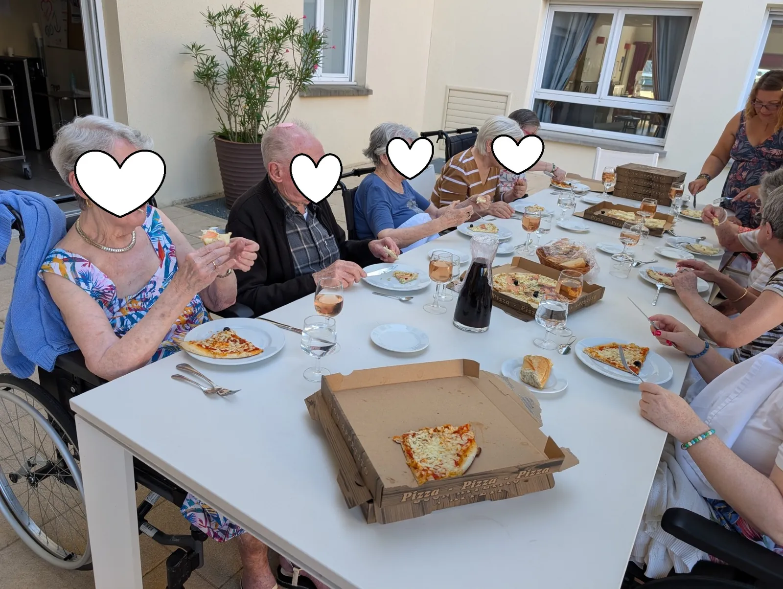 Pizzas a la Résidence !