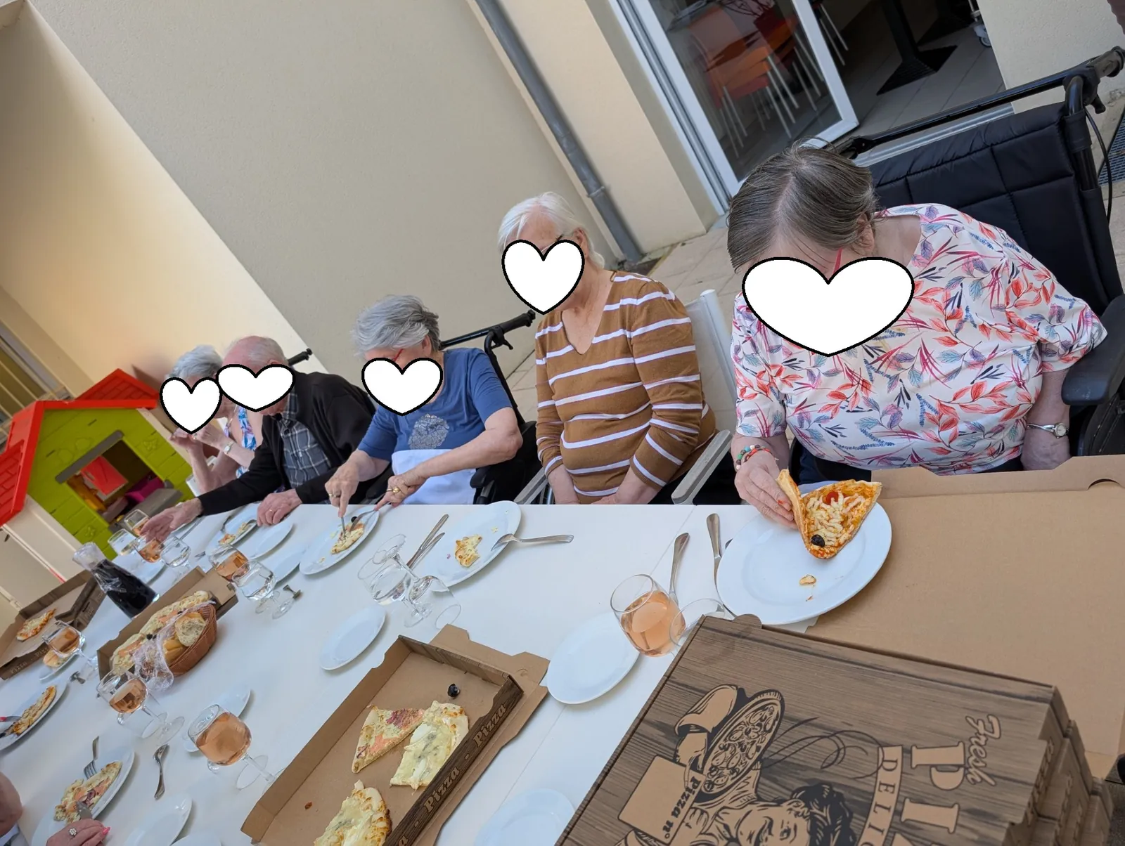 Pizzas a la Résidence !