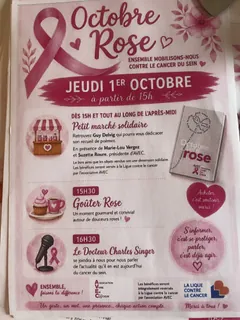Octobre rose à la résidence la Triade