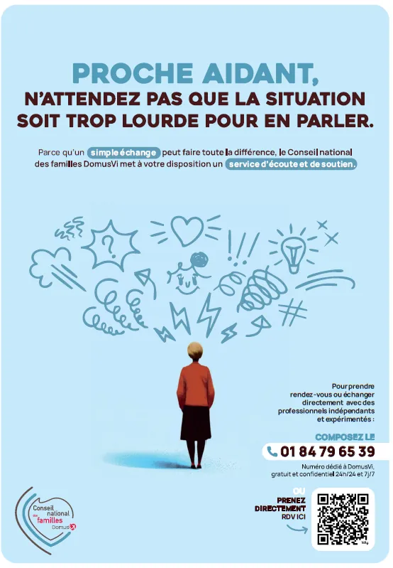 Service d'écoute et de soutien pour les aidants familiaux