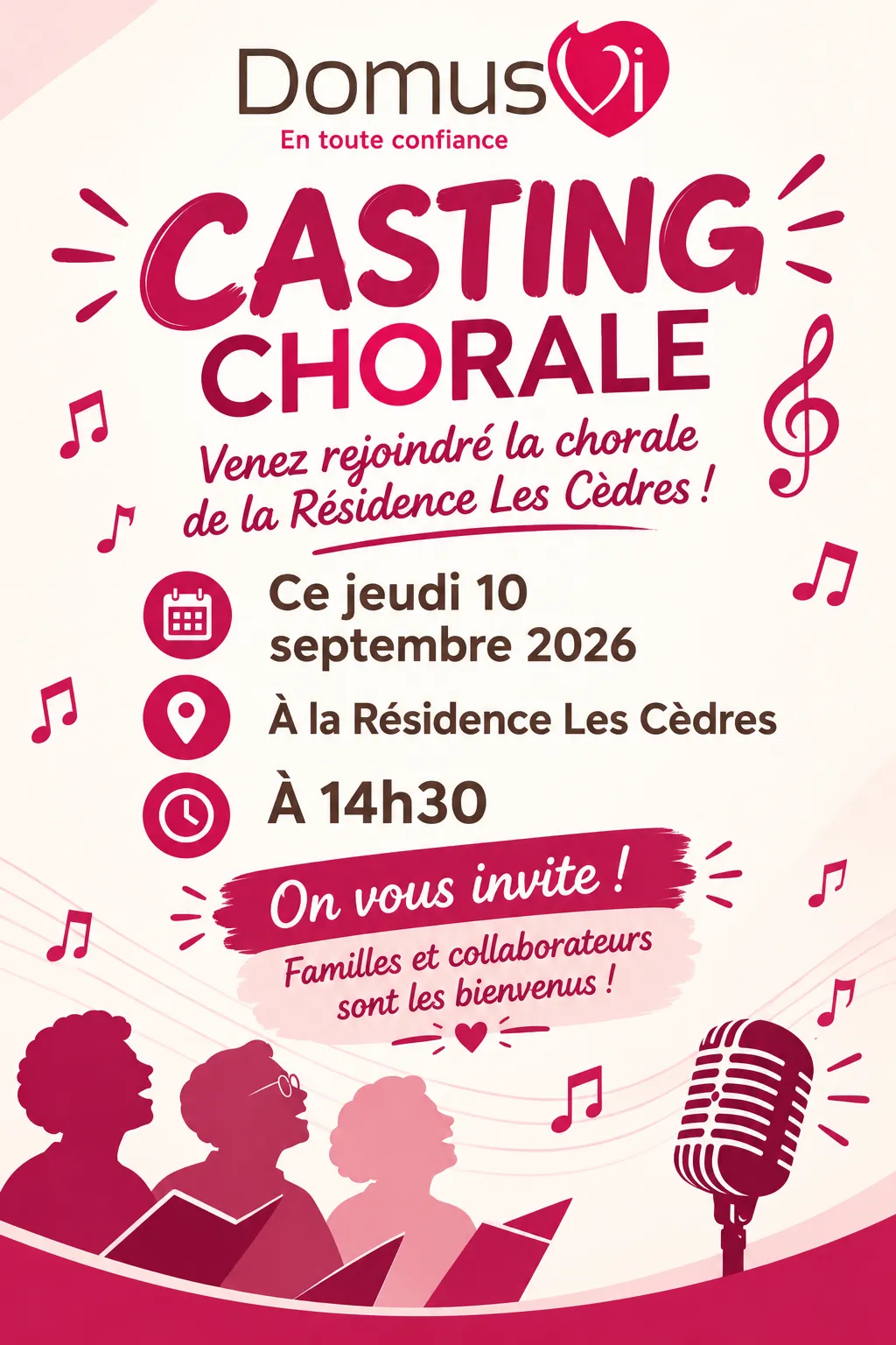 Faisons vibrer la résidence !