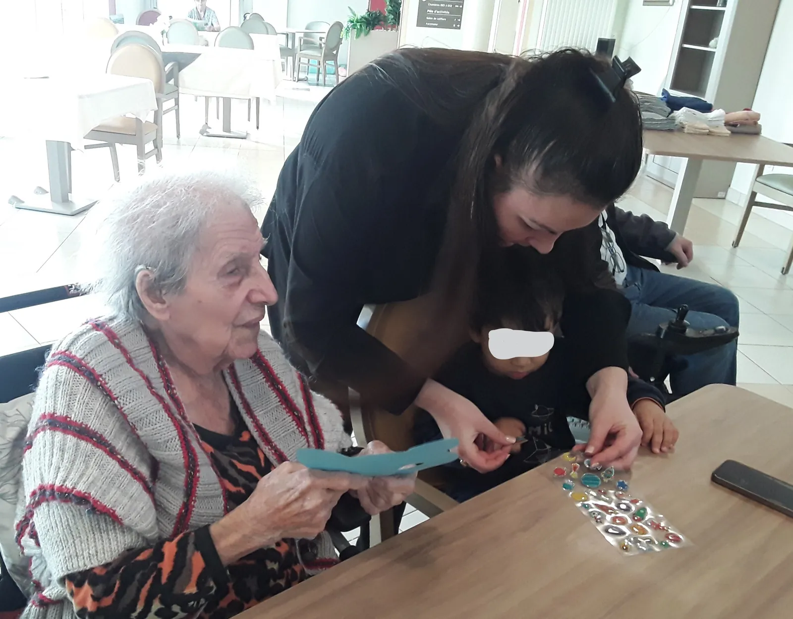 Visite de la MAM de Parempuyre