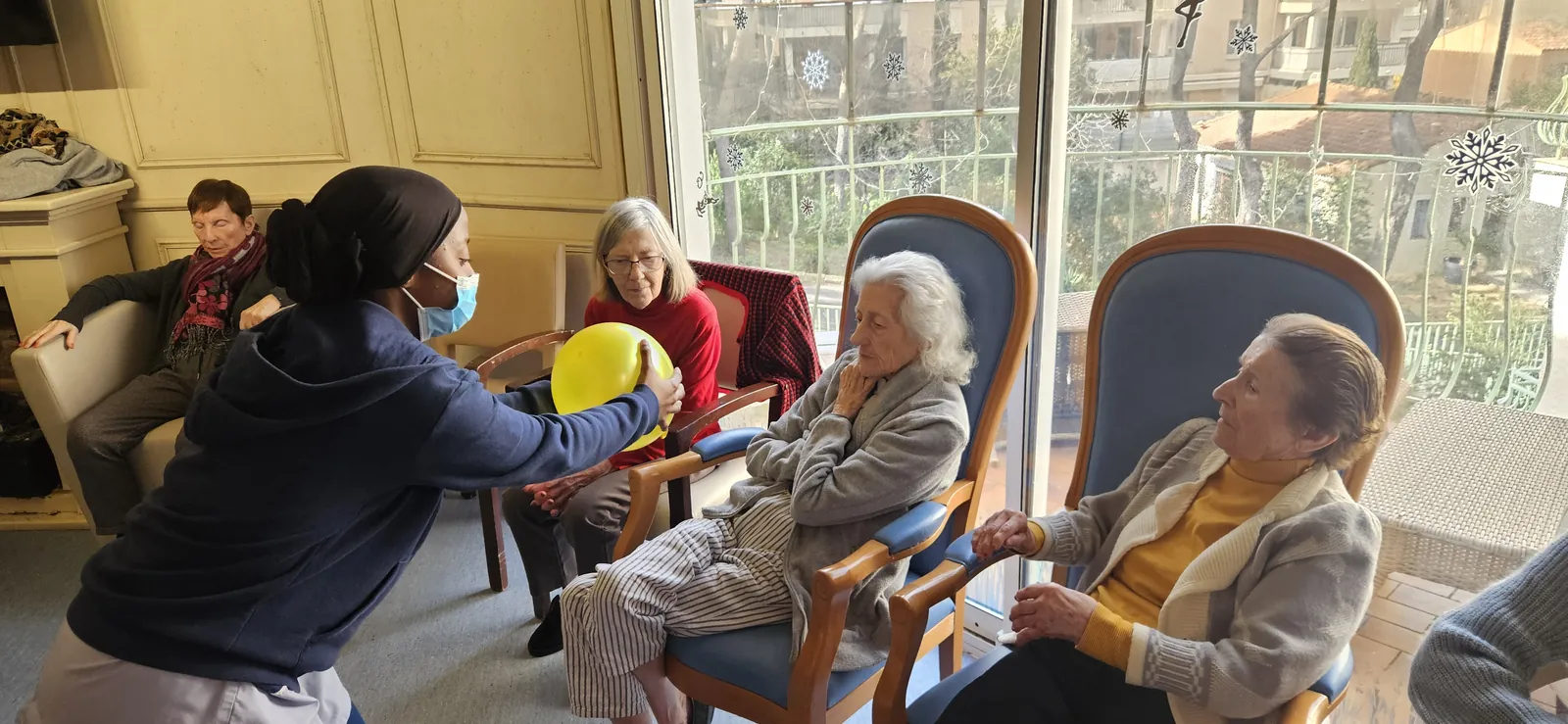 Atelier à l'unité de vie protégée