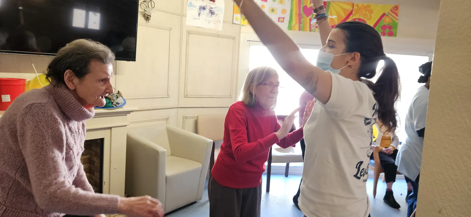 Atelier à l'unité de vie protégée