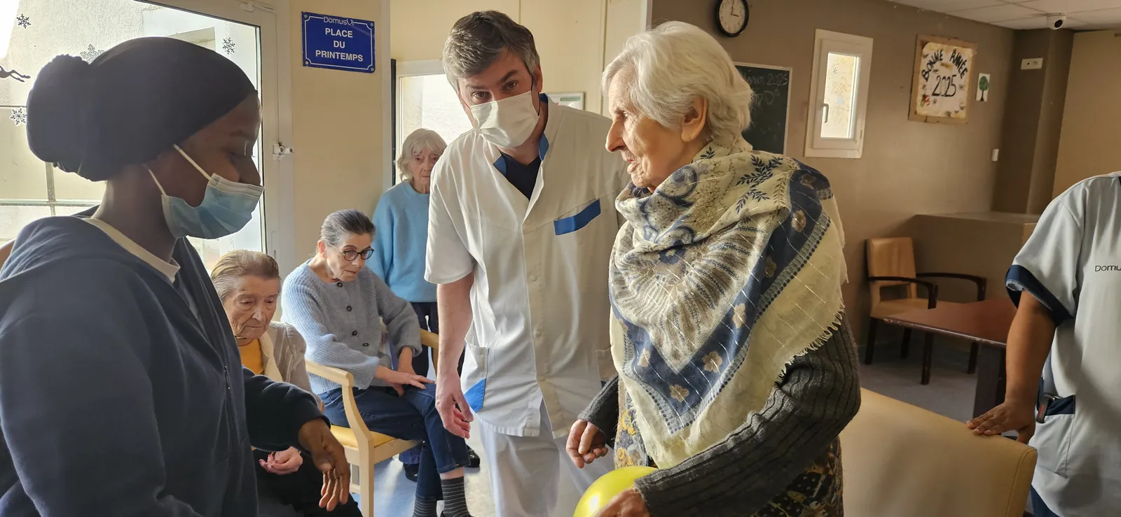 Atelier à l'unité de vie protégée