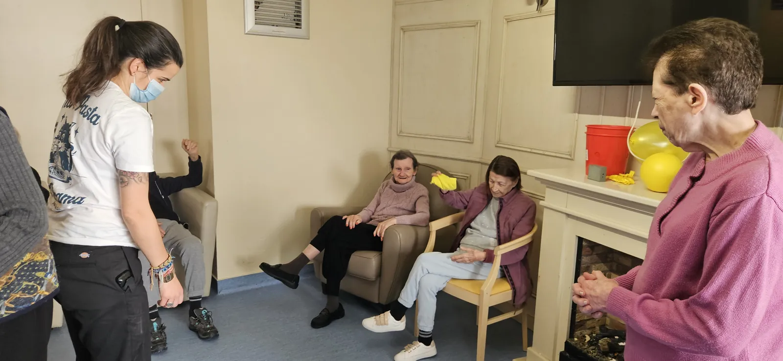 Atelier à l'unité de vie protégée