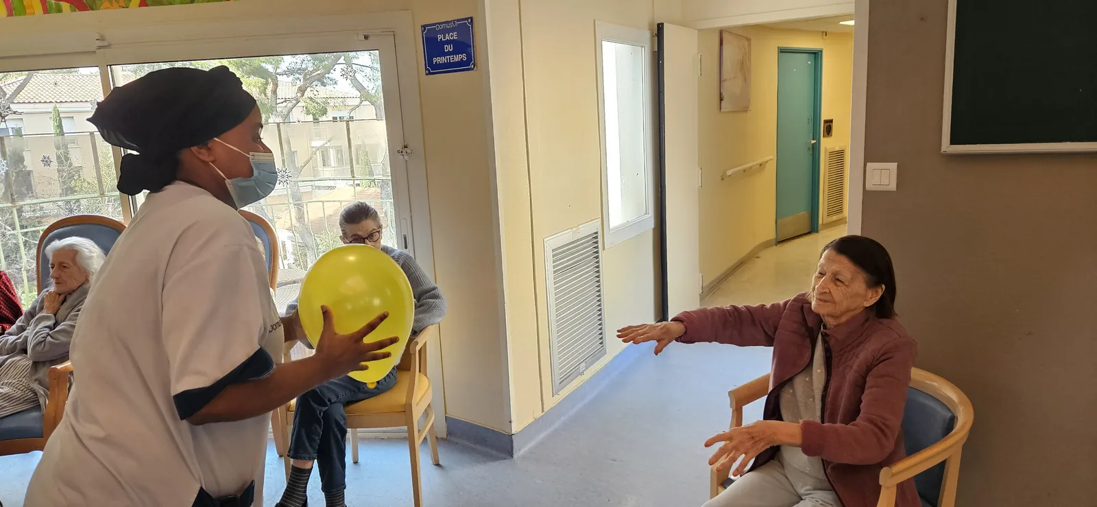 Atelier à l'unité de vie protégée