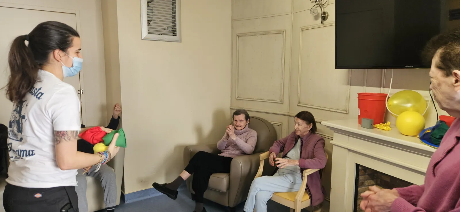 Atelier à l'unité de vie protégée