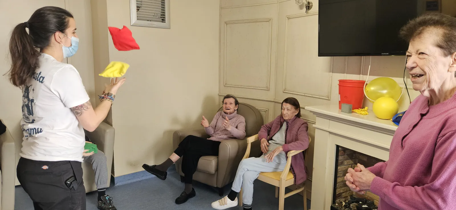 Atelier à l'unité de vie protégée