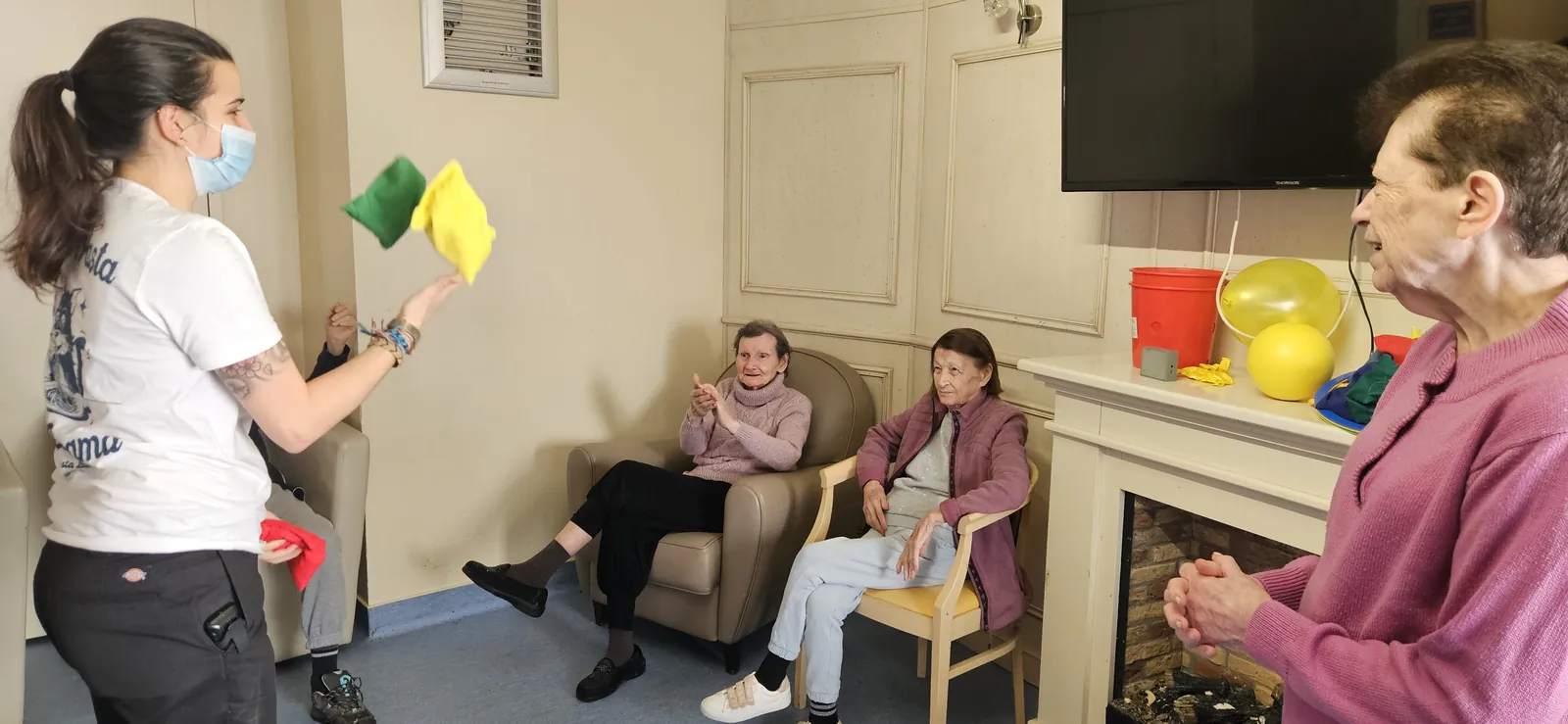 Atelier à l'unité de vie protégée
