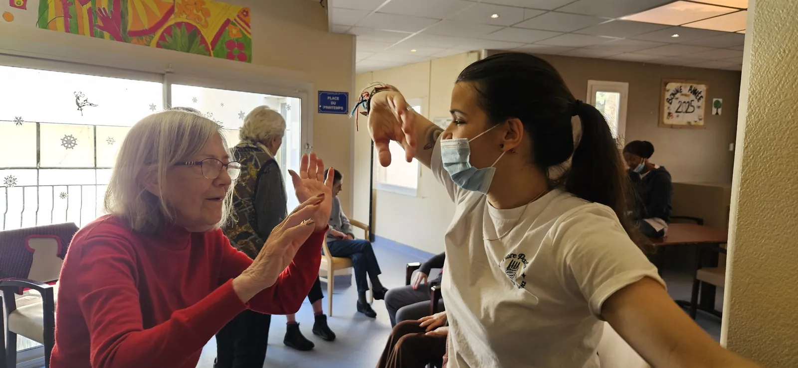 Atelier à l'unité de vie protégée