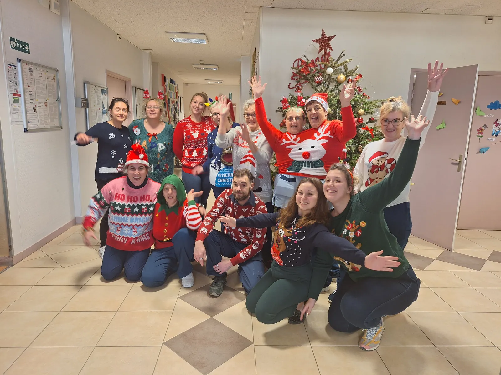 Concours du pull de Noël 