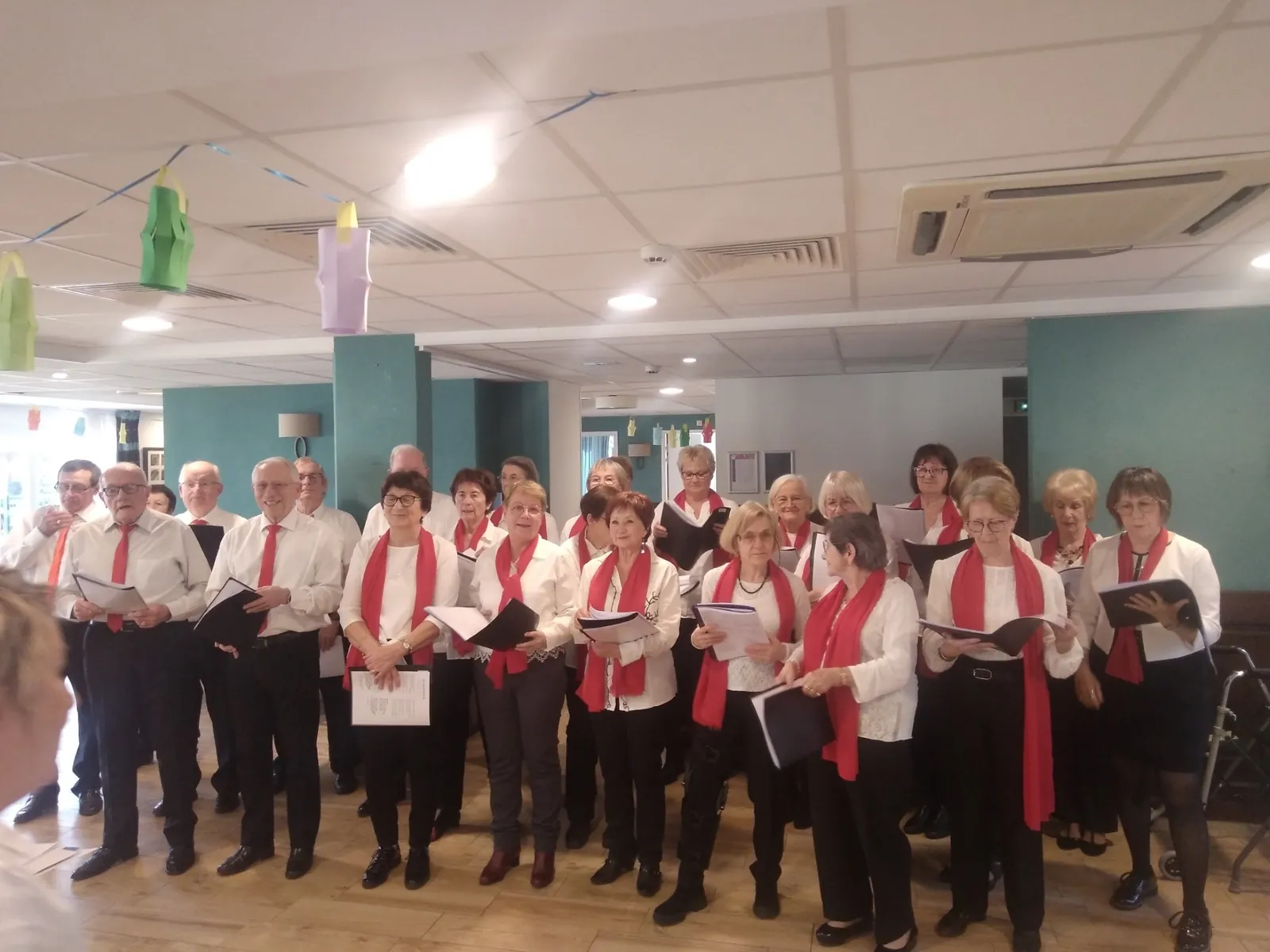 Chorale à la résidence 