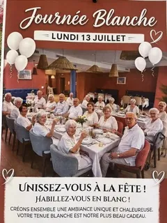Une Journée Blanche sous le signe de la convivialité à la résidence senior La Coquette