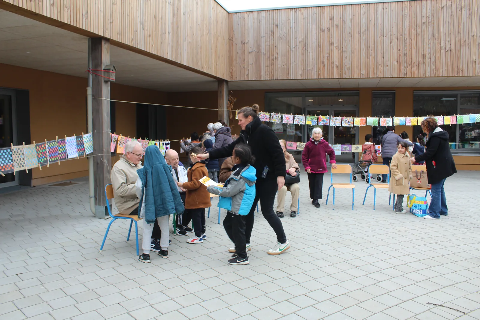 De retour sur les bancs de l'école !
