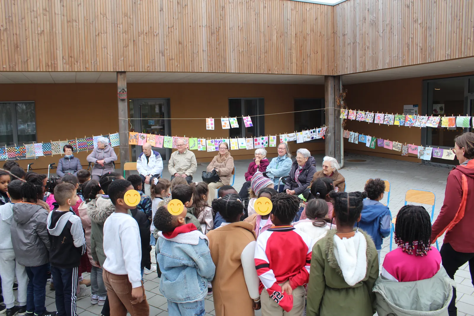 De retour sur les bancs de l'école !