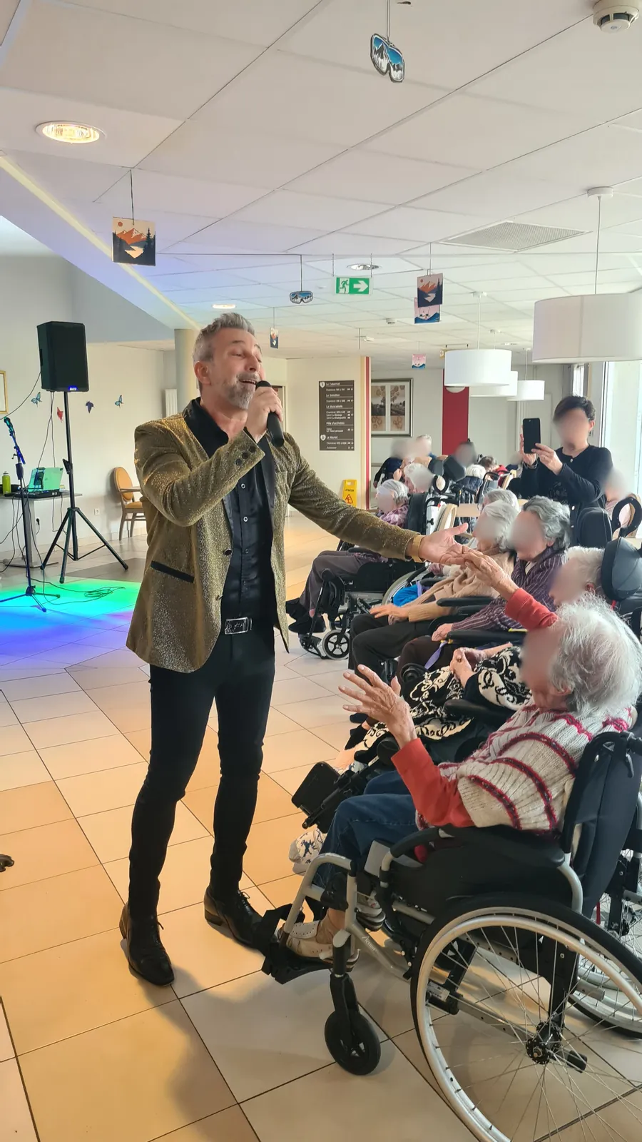 Prestation musicale par Bruno Marty 27/02 