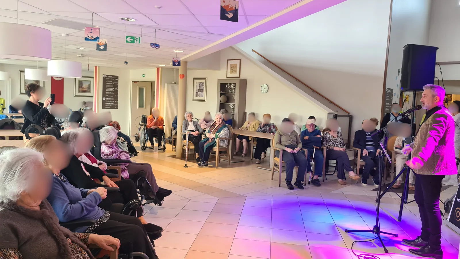 Prestation musicale par Bruno Marty 27/02 