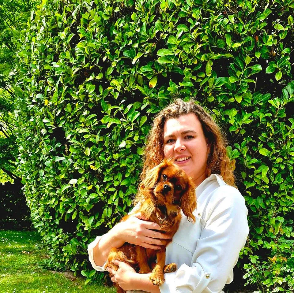 Médiation animale au 1er étage : des jeux et des sourires avec Ophélia et Uggy
