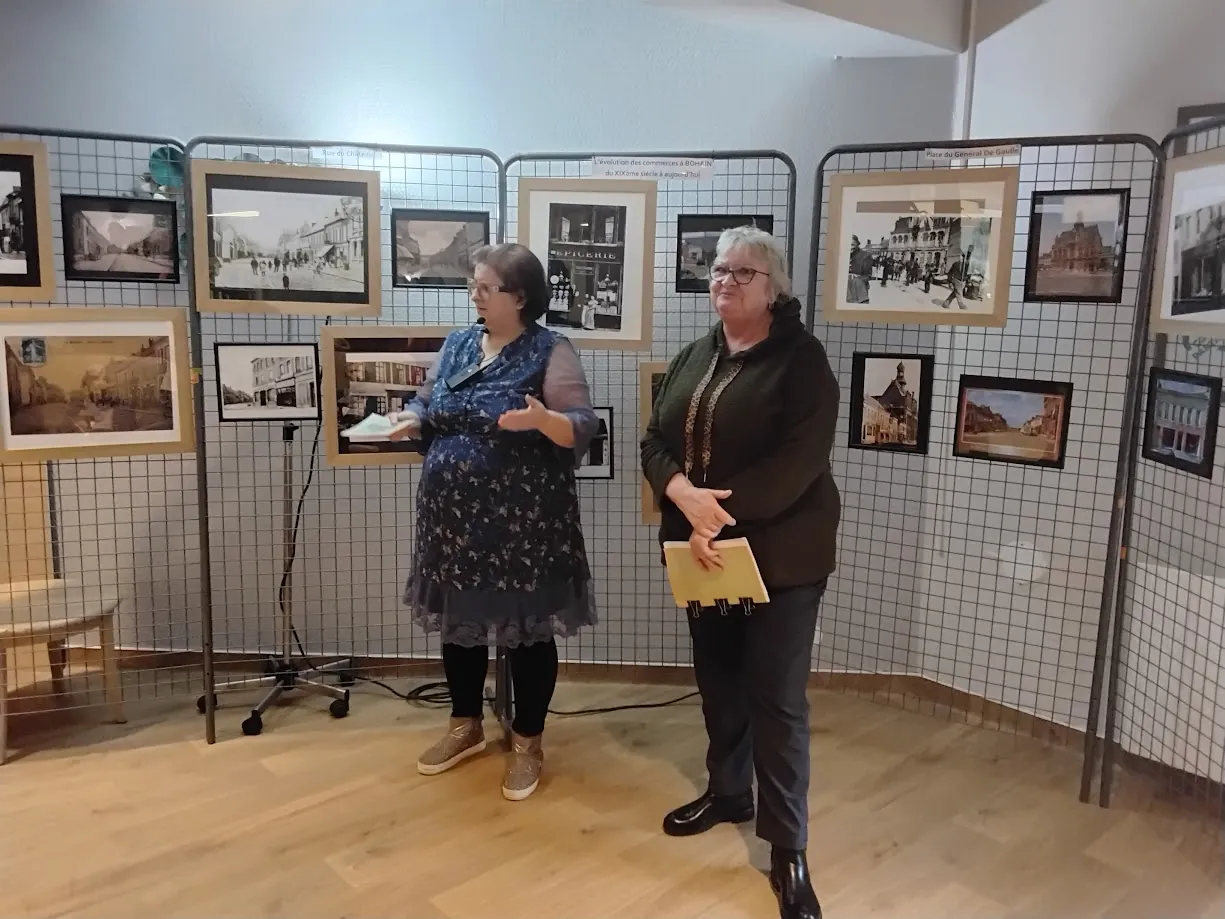 Atelier "Exposé sur l'évolution des commerces anciens BOHAIN en Vermandois"