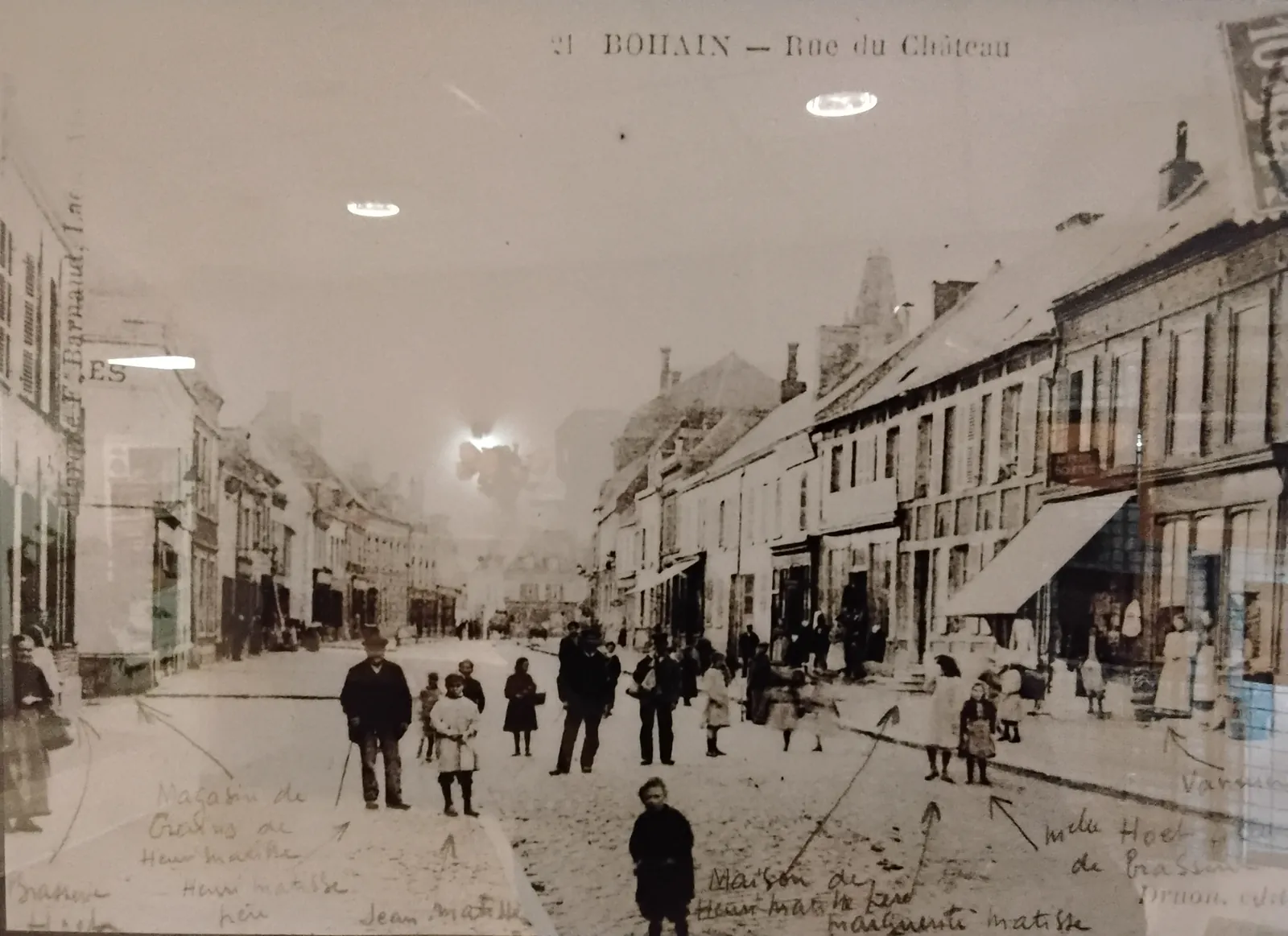 Atelier "Exposé sur l'évolution des commerces anciens BOHAIN en Vermandois"
