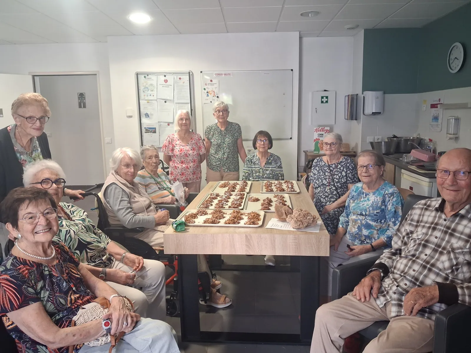 Atelier cuisine " Les roses des sables"