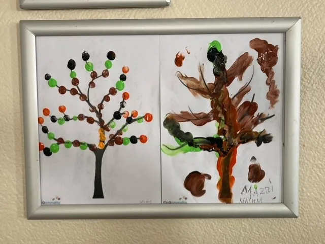 Atelier artistique à l'Unité de vie protégée