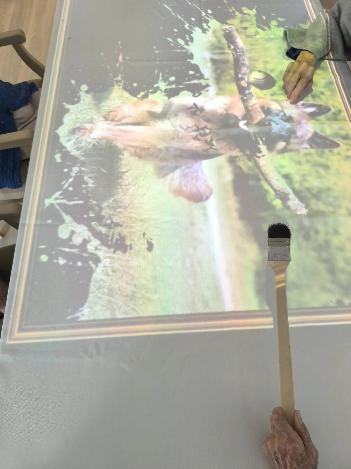 Activité tovertafel à l'UP