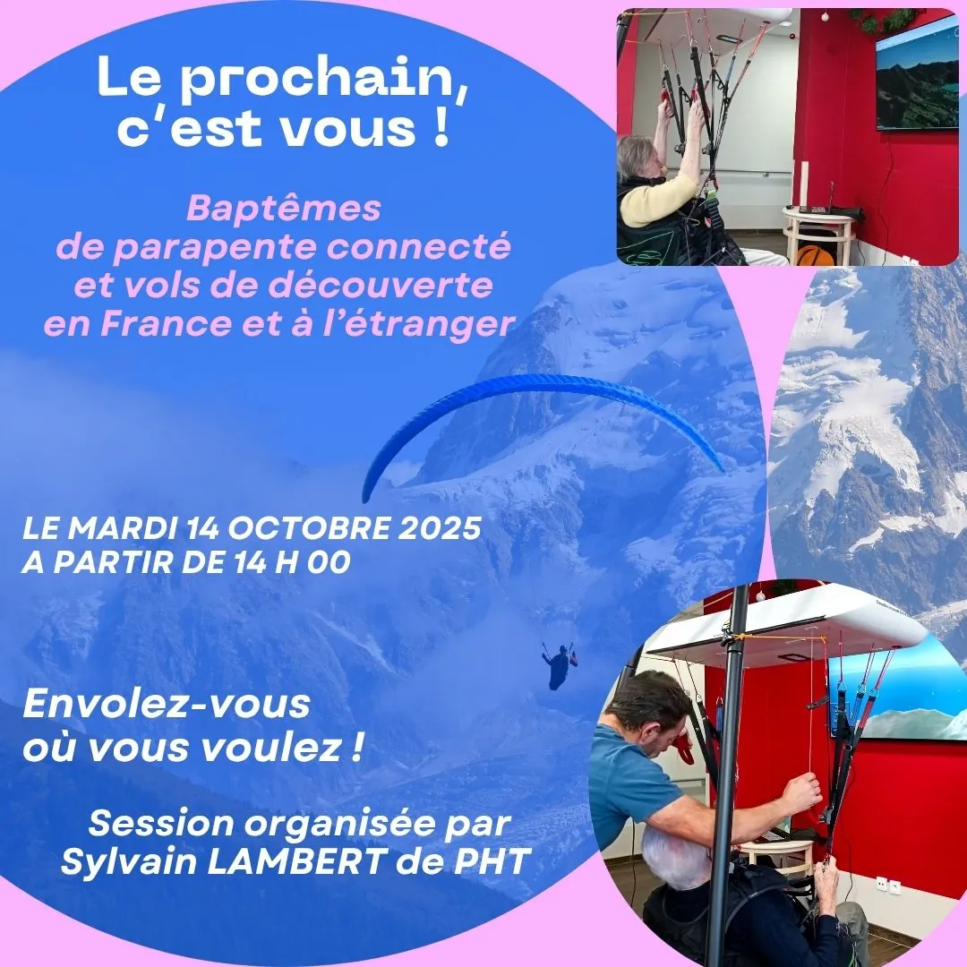 Le parapente connecté est de retour !