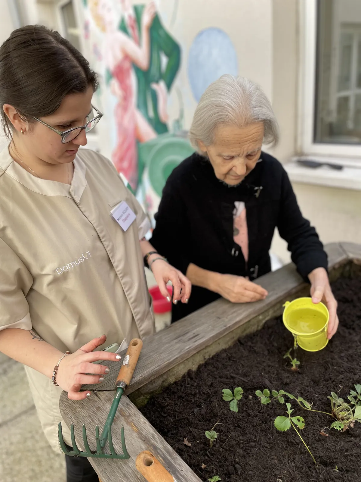 Atelier jardinage avec Carottes sauvages !