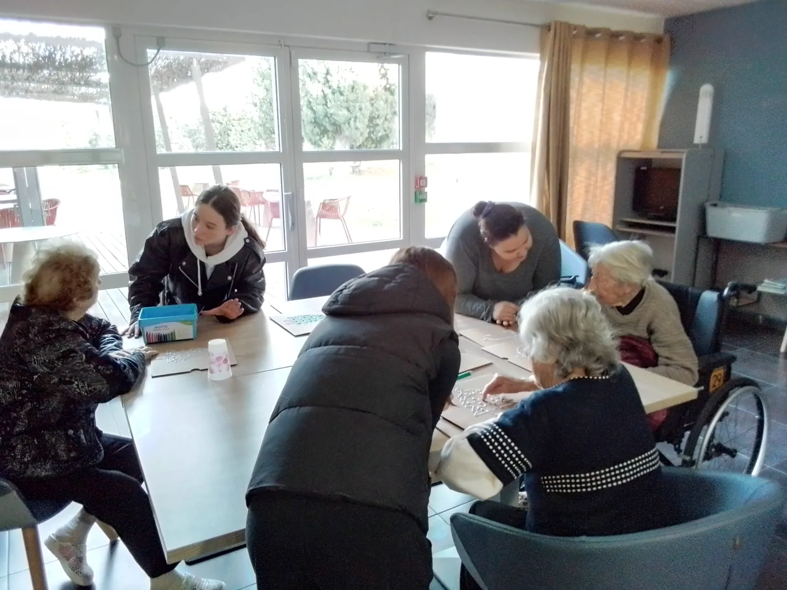 Rencontre avec un lycee d'Aubagne 