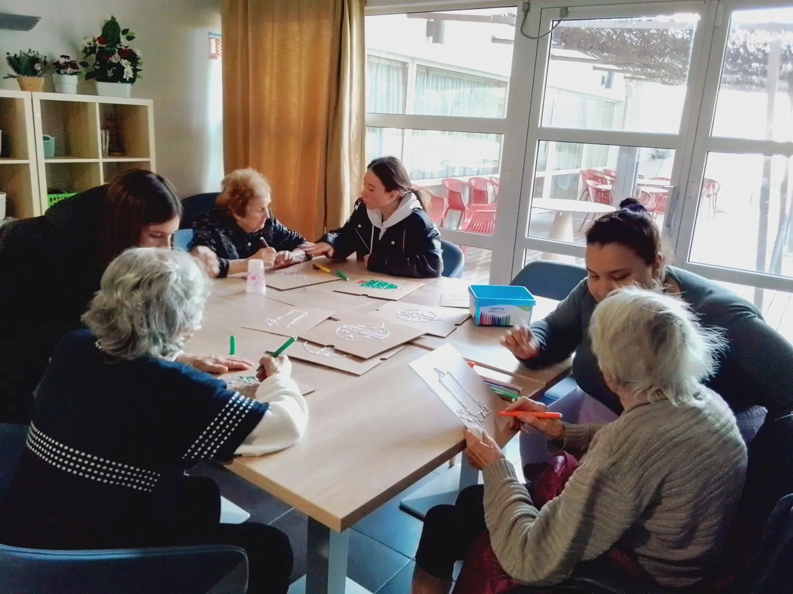Rencontre avec un lycee d'Aubagne 