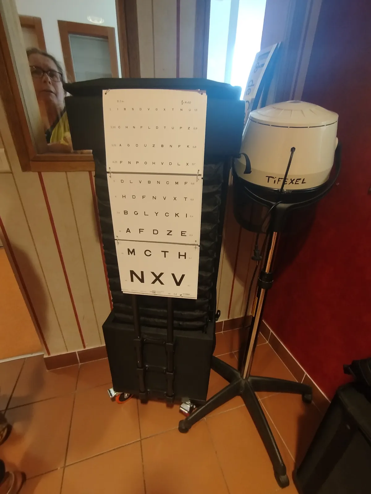 Un service d'opticien mobile au sein de la résidence
