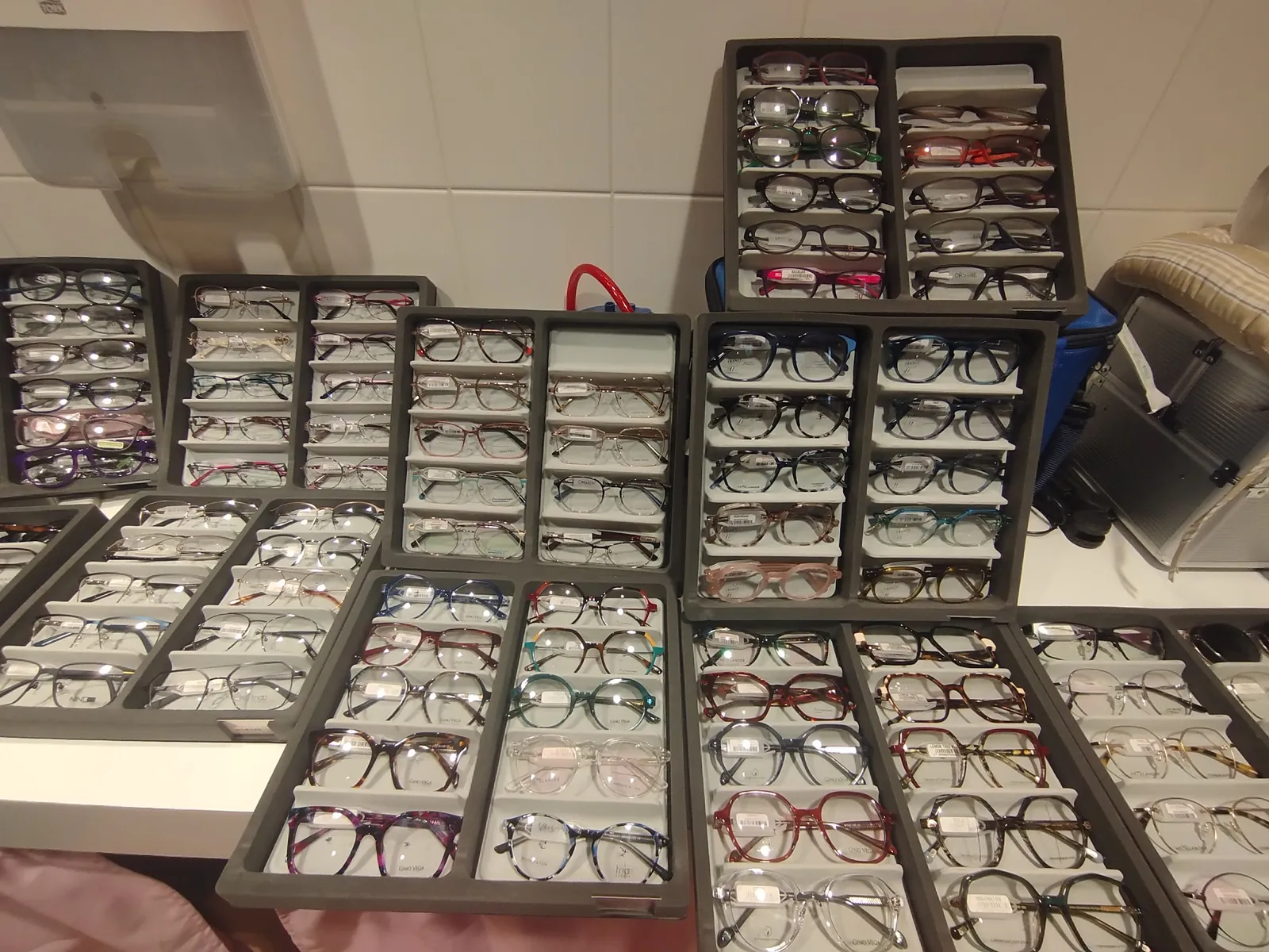 Un service d'opticien mobile au sein de la résidence