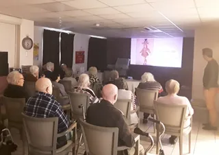 Conférence au Clos St Jean