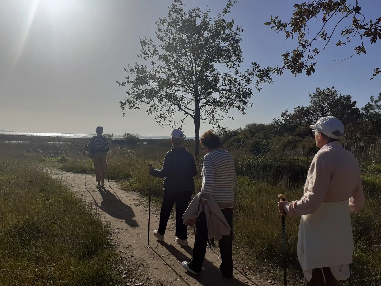 Promenade sur la commune d'Arès