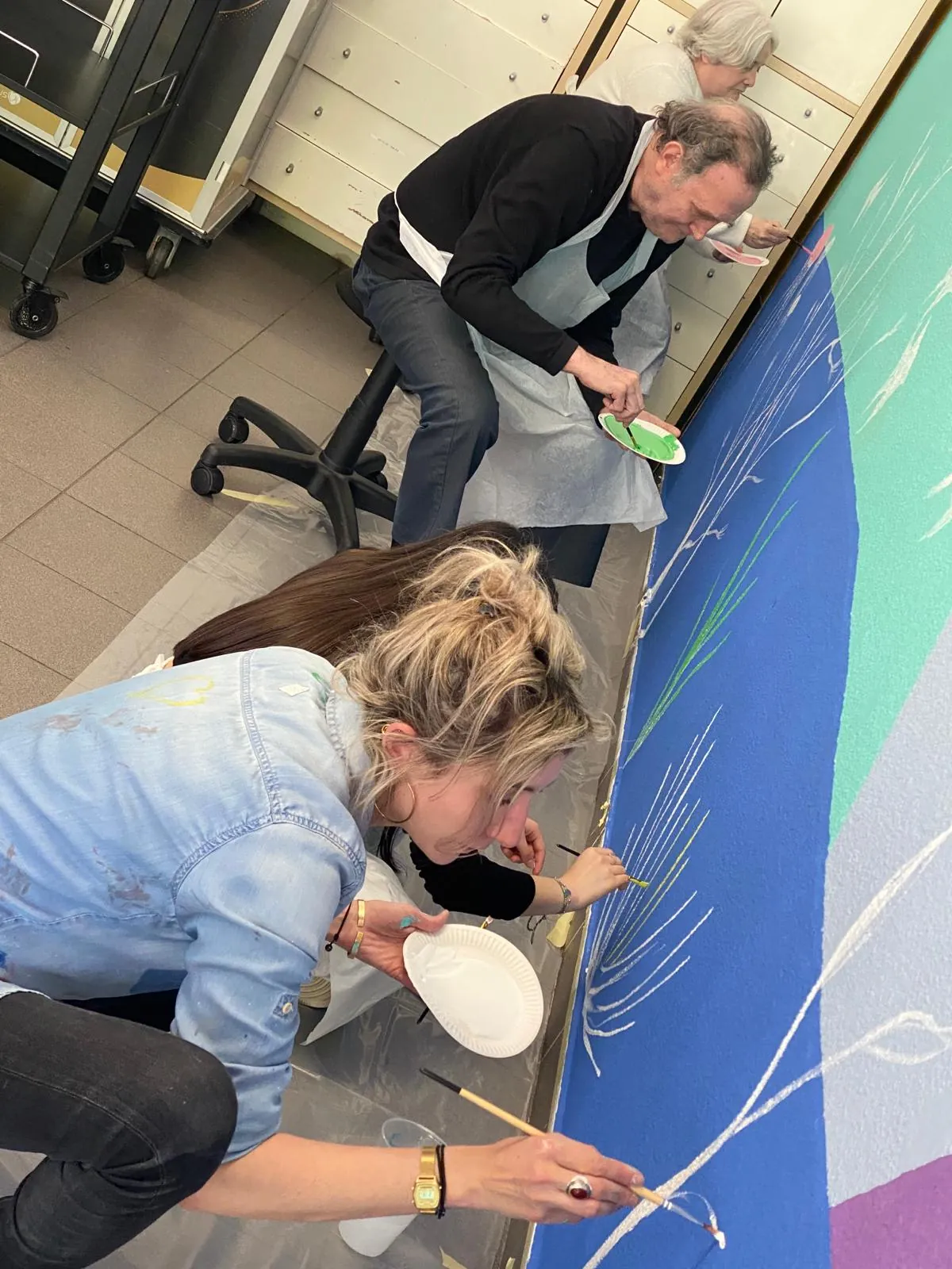 LA FRESQUE QUI FAIT DES VAGUES A MAZARGUES
