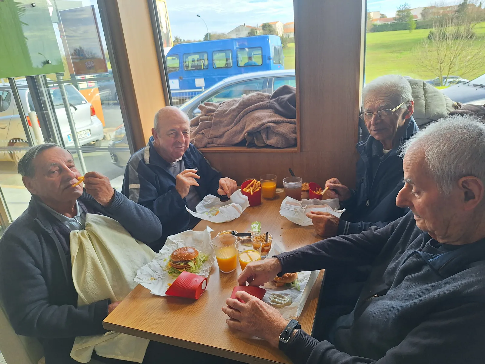 Sortie au McDonald's 