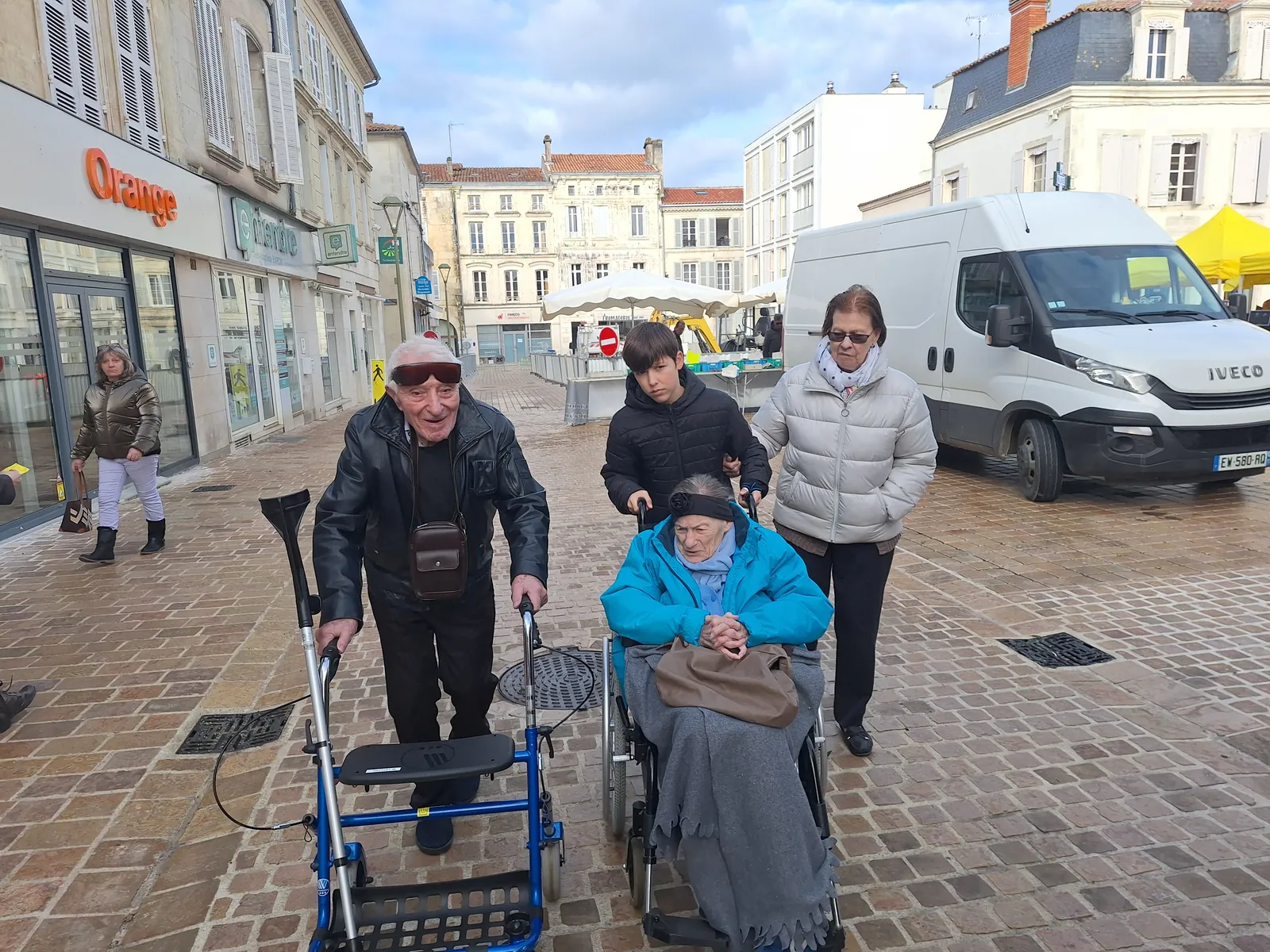 Sortie au marché de Saint-Jean d'Angély 
