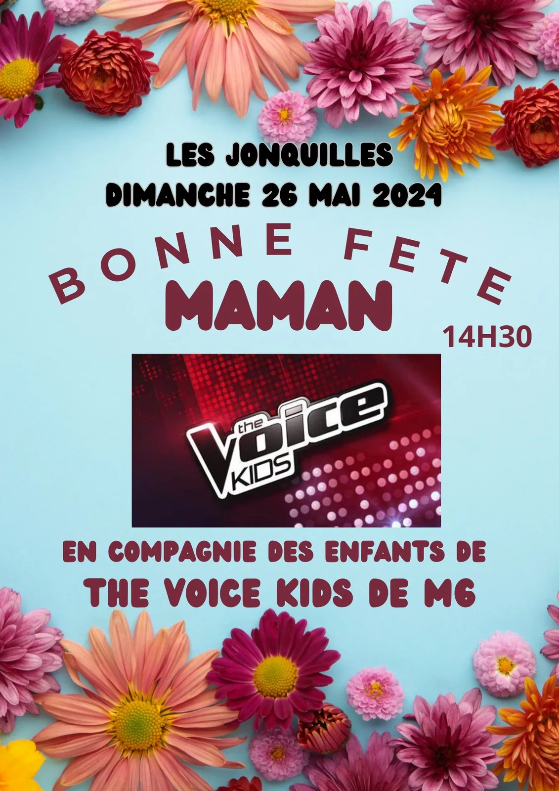 THE VOICE KIDS lors de la fête des mères