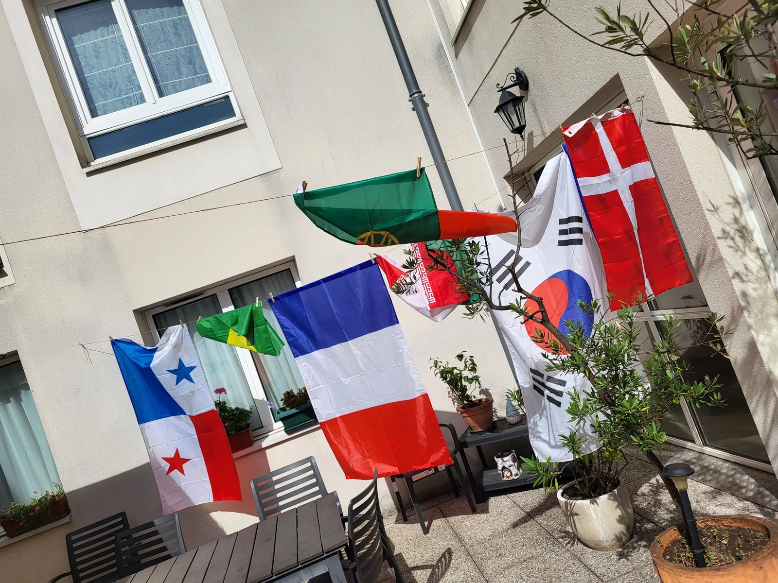 Décoration de la coupe du monde Au Adrets 