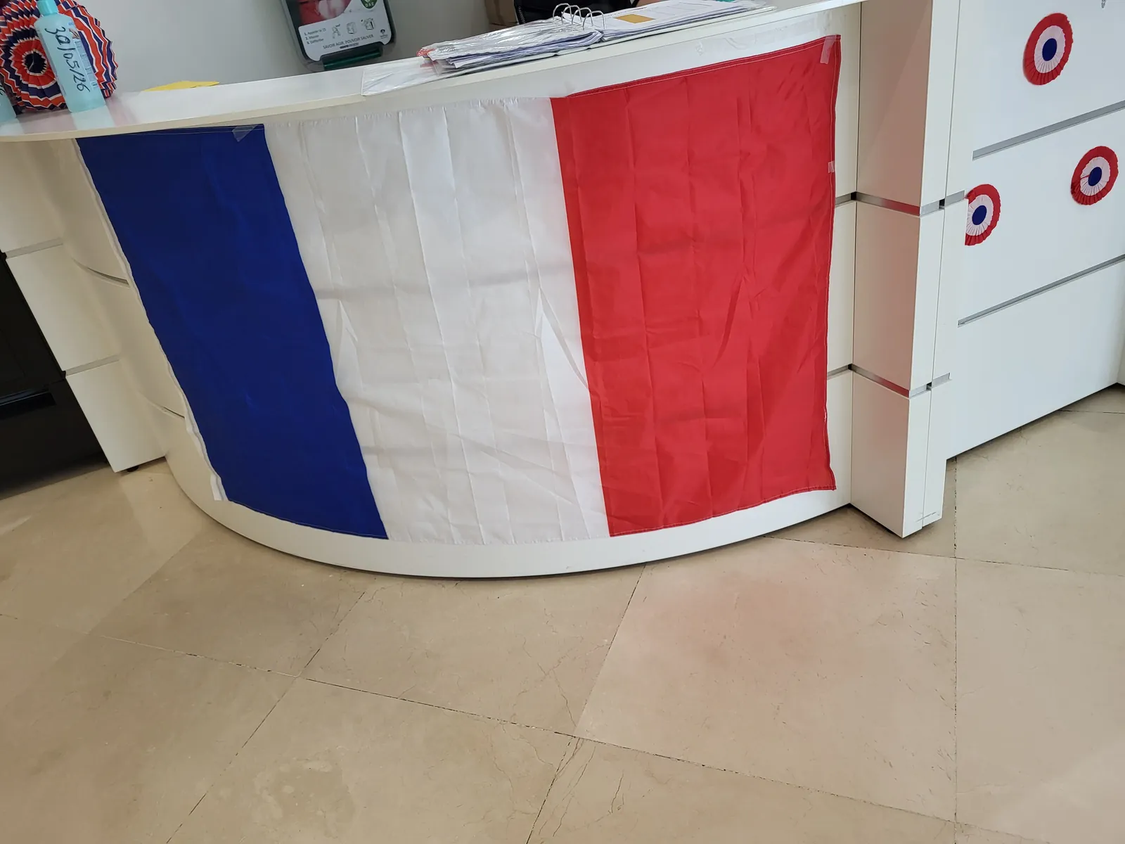 Décoration de la coupe du monde Au Adrets 