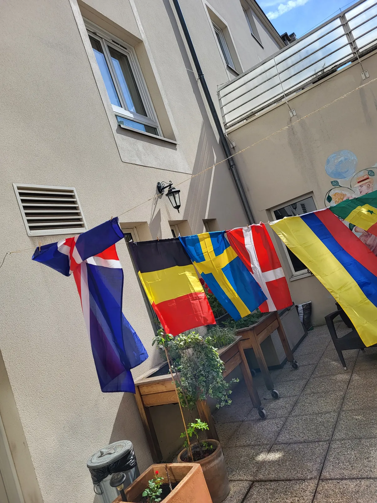Décoration de la coupe du monde Au Adrets 