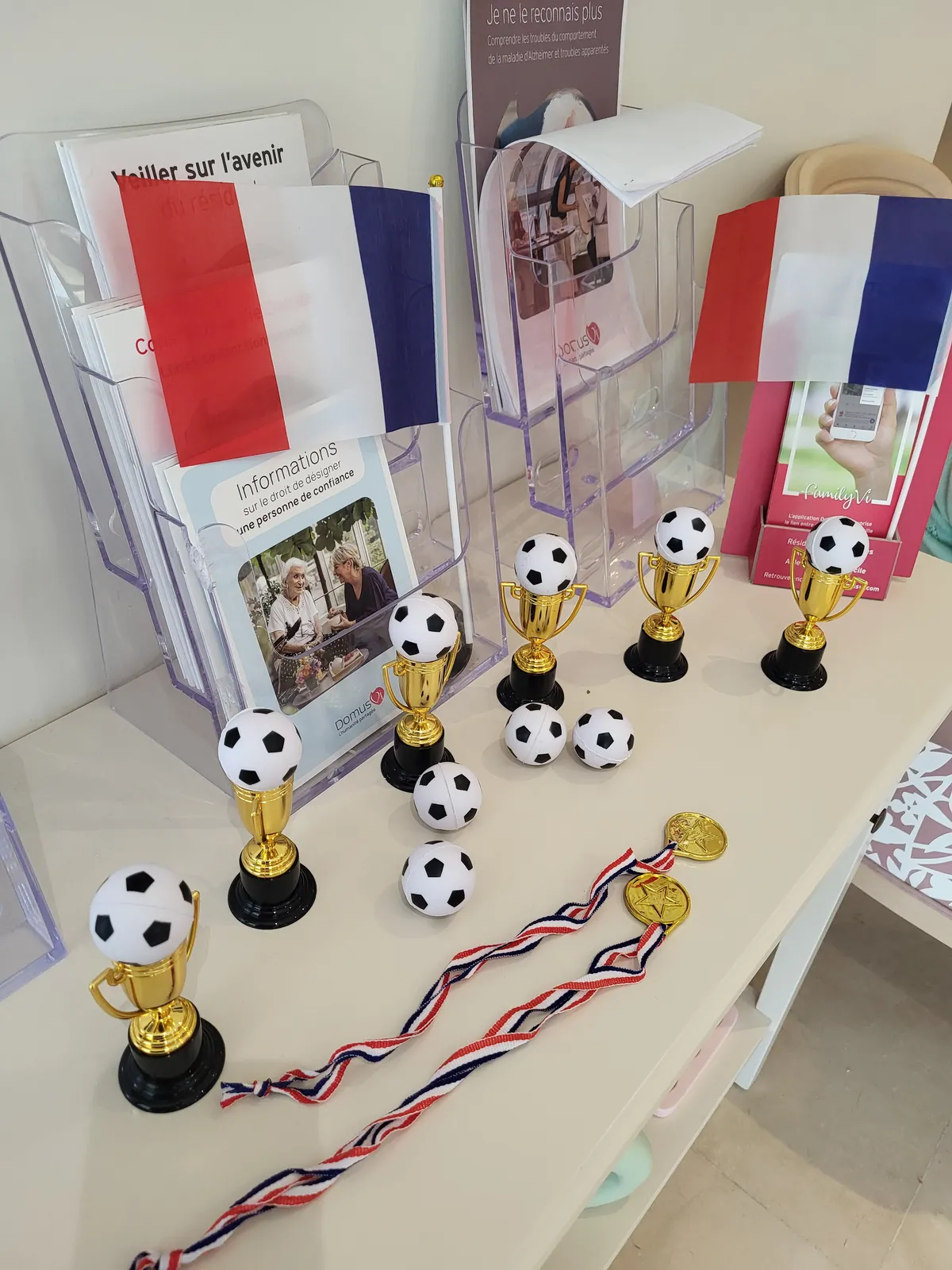 Décoration de la coupe du monde Au Adrets 
